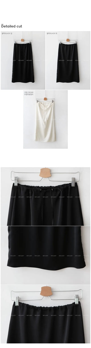 Blondie Satin Skirt