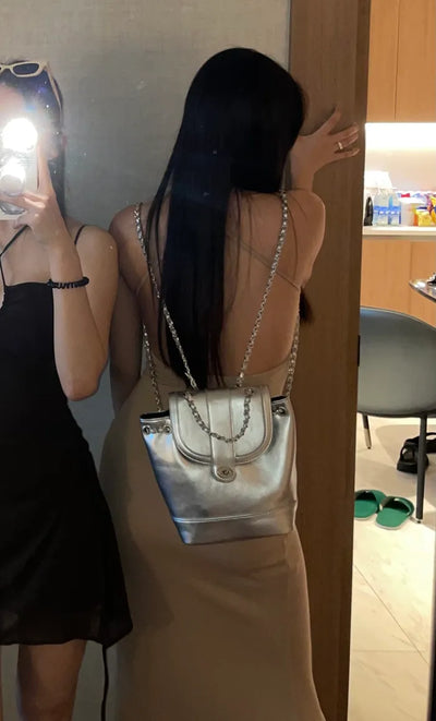 Chain 2-Way Backpack & Bag