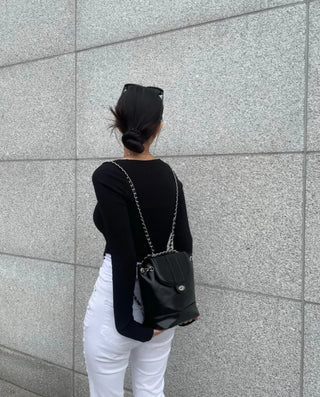 Chain 2-Way Backpack & Bag