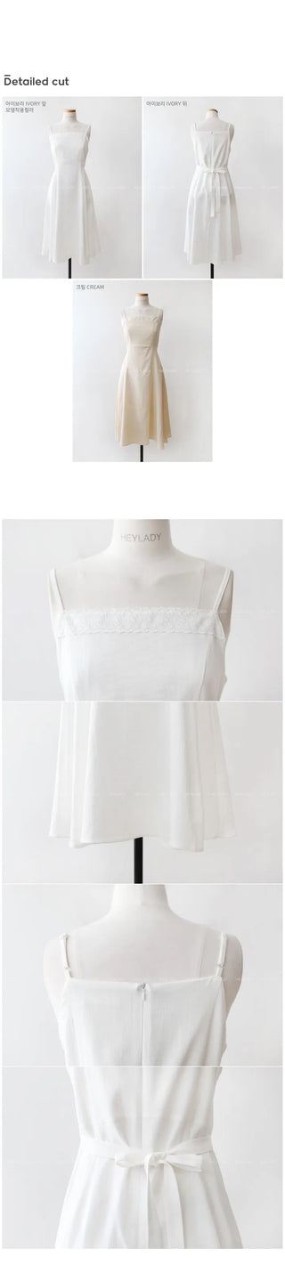 Lace camisole dress