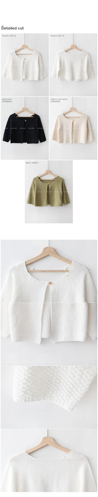 Button cardigan