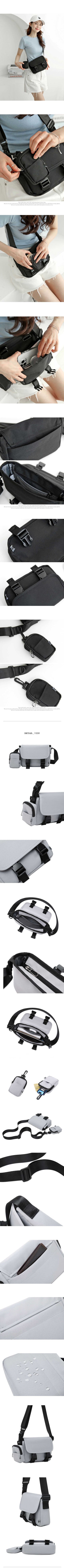 Forty Double Belt Mini Crossbody Bag