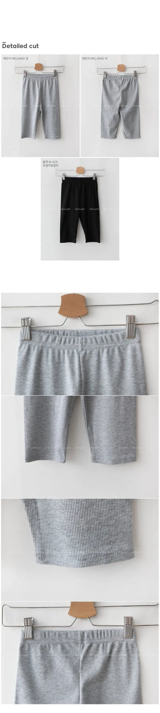 Basic Rib Biker Pants