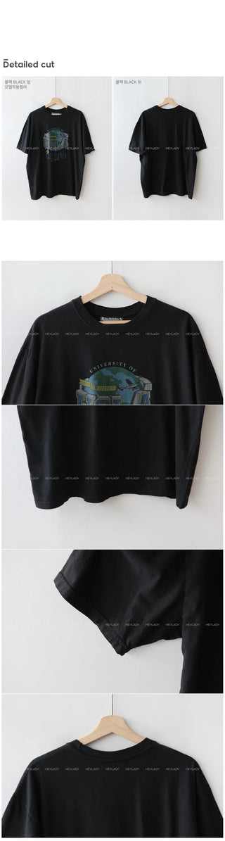 Kabill print short-sleeved T-shirt