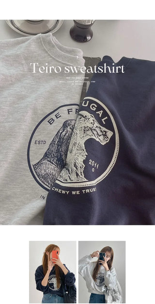 Printed sweatshirt