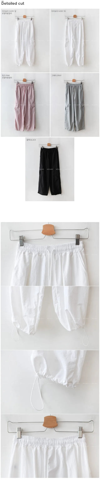 Cargo elastic pants