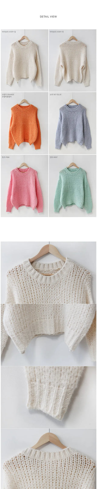 Needlecolor wool knit