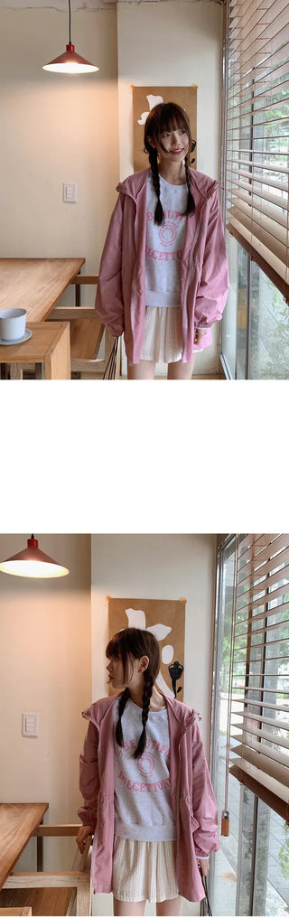 Printed sweatshirt long-sleeved T-shirt