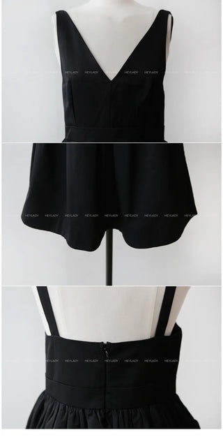 Flared/Flared Skirt Midi Dress