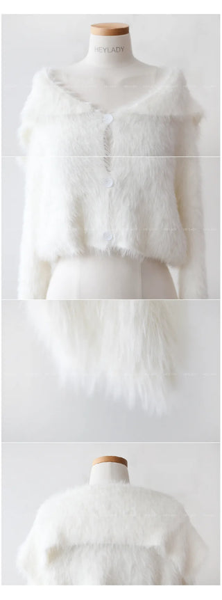 Sailor Cropped Cardigan