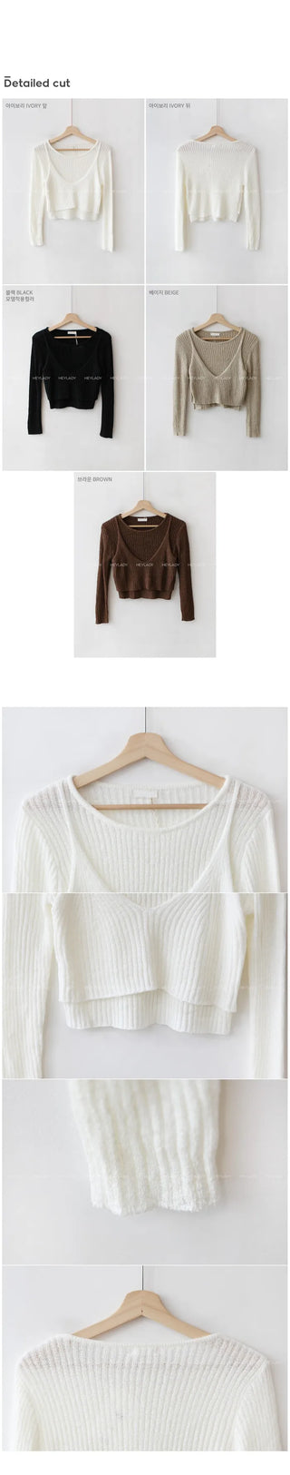 Layered knit