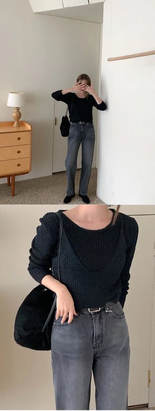 Layered knit