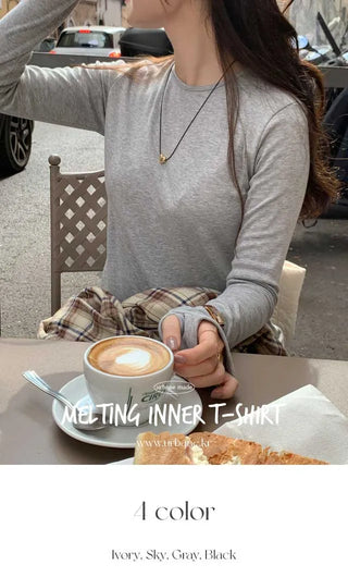 Melting3 Brushed Fleece Warmer Inner T-Shirt