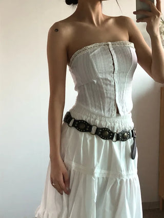 Lace bustier