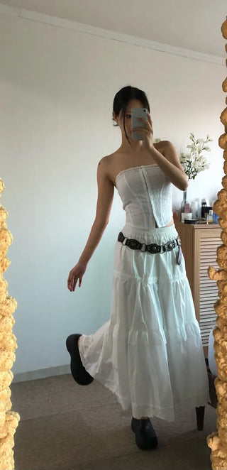 Lace bustier