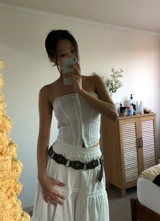 Lace bustier