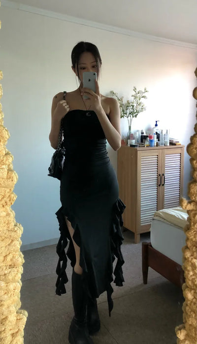 Tube top mini dress