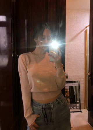 Crew neck knit