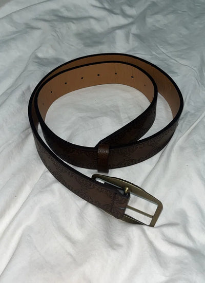 Vintage buckle belt