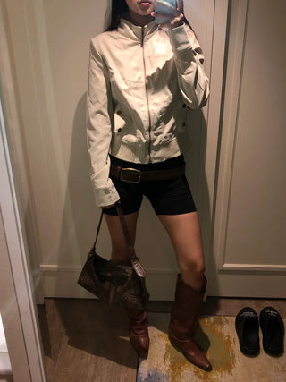 Vintage buckle belt