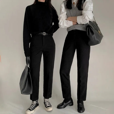 Slim slacks