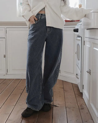 Daily Wide Denim Pants