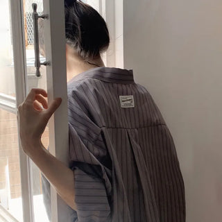 Modern striped shirt