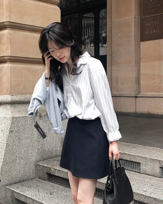 Clean Fit Mini Skirt