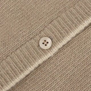 (3 colors) Back Point Argyle Cardigan