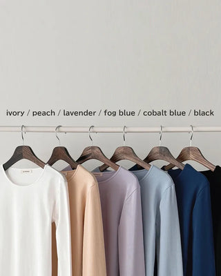 (6 colors) Spandex Slit T-shirt