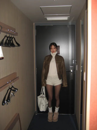 Mohair shorts