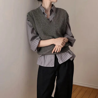 Modern striped shirt