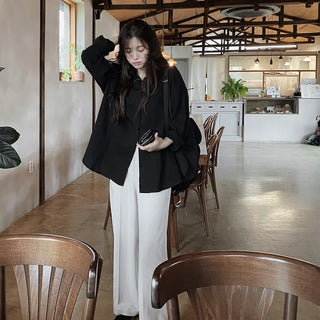 (short/long) Slim Cotton Shirt - 5 colors