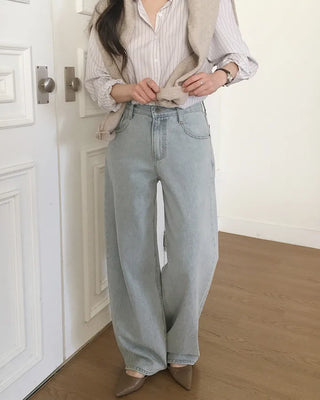 Daily Wide Denim Pants