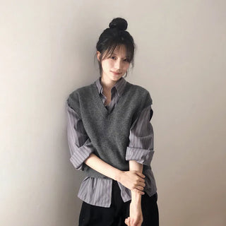 Modern striped shirt