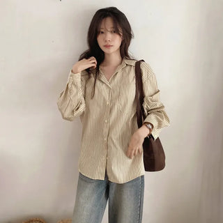 Modern striped shirt
