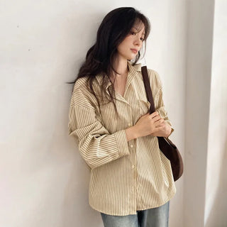 Modern striped shirt