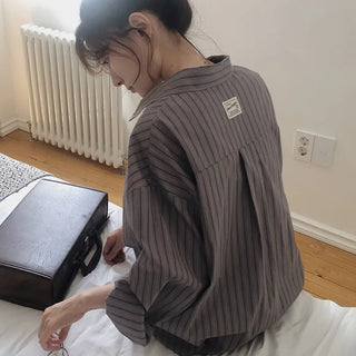 Modern striped shirt