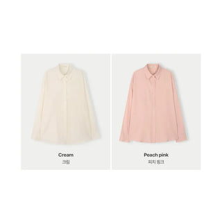(short/long) Slim Cotton Shirt - 5 colors