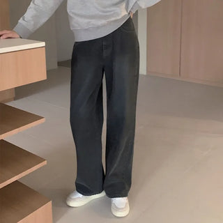 Charcoal denim pants