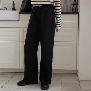 (Basic/Long/Over 10,000 sold) Wide Cotton Pants - 4 sizes