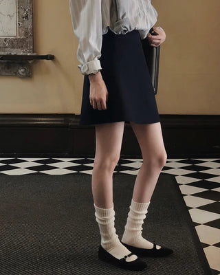 Clean Fit Mini Skirt