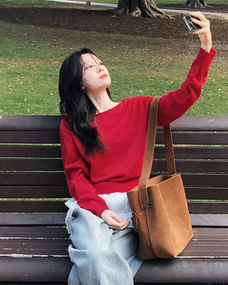(6 colors) Chamomile Slim Knit