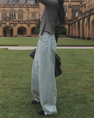 Daily Wide Denim Pants