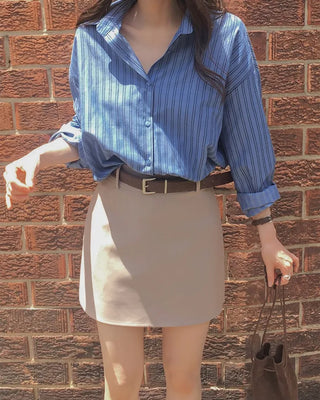 Clean Fit Mini Skirt