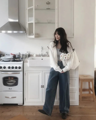 Daily Wide Denim Pants