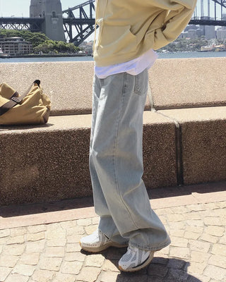 Daily Wide Denim Pants