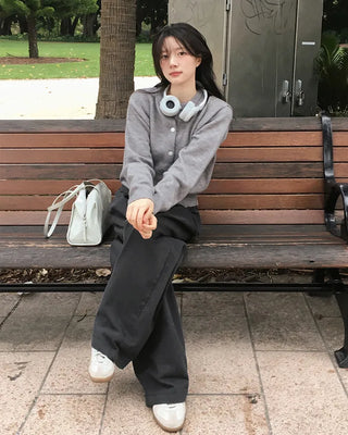 (Short/Basic/Long) (5 colors) Cotton Slacks Pants