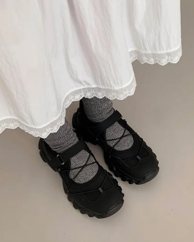 Mary Jane chunky sole sneakers