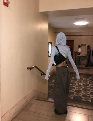 Cropped hoodie